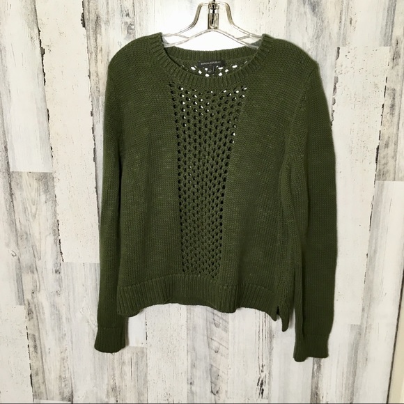 Banana Republic Sweaters - Banana Republic Olive Green Sweater Size Large